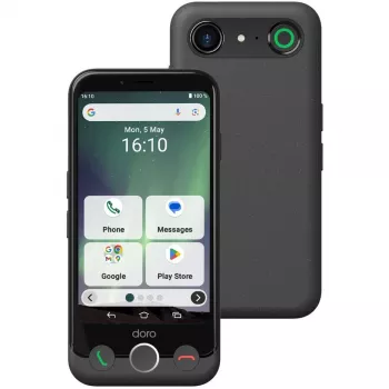 Smartphone Doro Aurora A10 4.5 inch 4GB 64GB Black