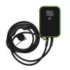 Electric Vehicle Charging Station Green Cell EV14 22 kW Black Aluminium Wall