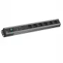 Power Distribution Unit Bachmann 300.011 6 AC outlets 2U Black Grey