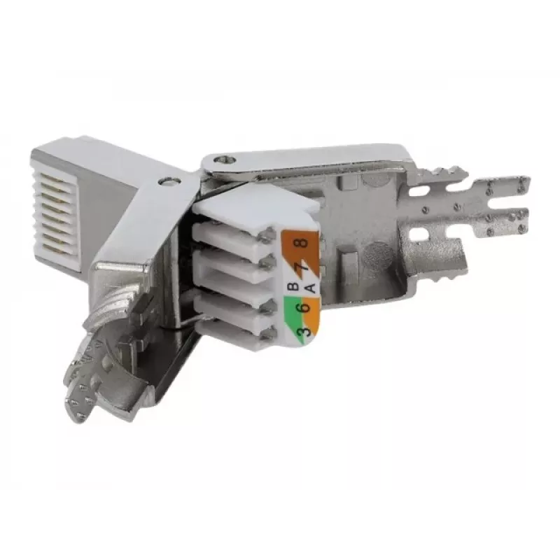 Wire connector DeLOCK 86477 RJ-45 Grey