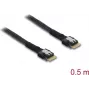 DELOCK PCIe 4.0 Slim SAS SFF-8654 4i cable 0.5 m