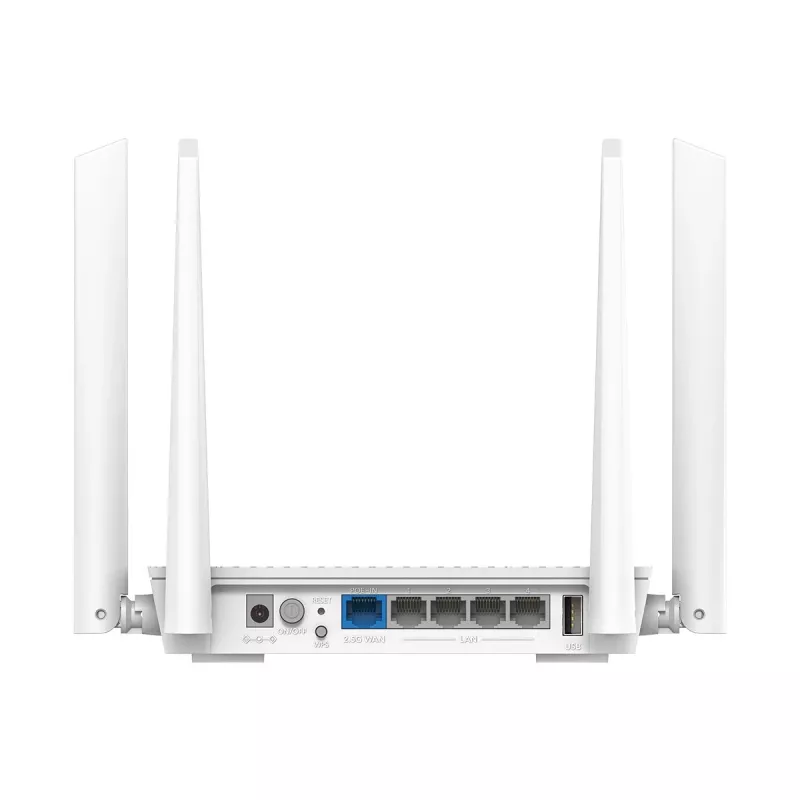 Cudy WR3000P tabletop wireless router Wi‑Fi 6 dual‑band 2.4/5 GHz, 2.5 Gigabit Ethernet, 3 LAN ports, white