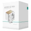 Processor air cooler DeepCool AK500 G2 WH, 120 mm fan, max air pressure 3.33 mmH2O, 117×129×159 mm, white