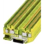 Phoenix Contact Push-In Protective Earth Terminal PT-PE PT 4-QUATTRO-PE Green-Yellow Contents: 1 pc(s) (3211809)