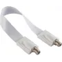 Window pass-through SAT outlet ShiverPeaks 86377 extra thin white