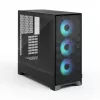PC Case Fractal Design Pop 2 Air Black TG RGB Midi Tower — ATX/Micro‑ATX/Mini‑ITX, 3x120mm front, 1x120mm rear, 2.5 inch+3.5 inch bays