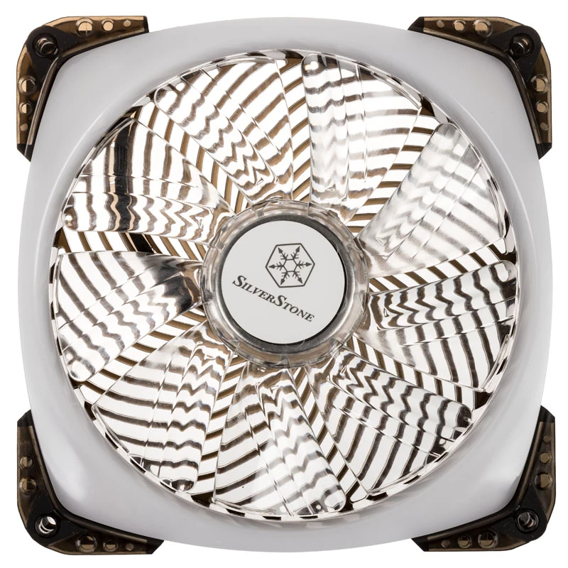 SILVERSTONE SST-AP142-ARGB 140x140x25 ARGB PWM Fan for PC Cooling, 140mm