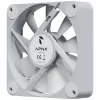 Cooling fan APNX FP1-120-R PWM ARGB White 120mm, PWM control, ARGB lighting