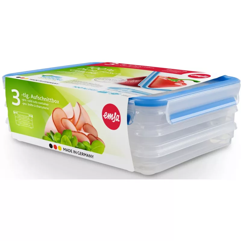 EMSA 508556 food storage container Square 1 L Transparent 1 pc(s)