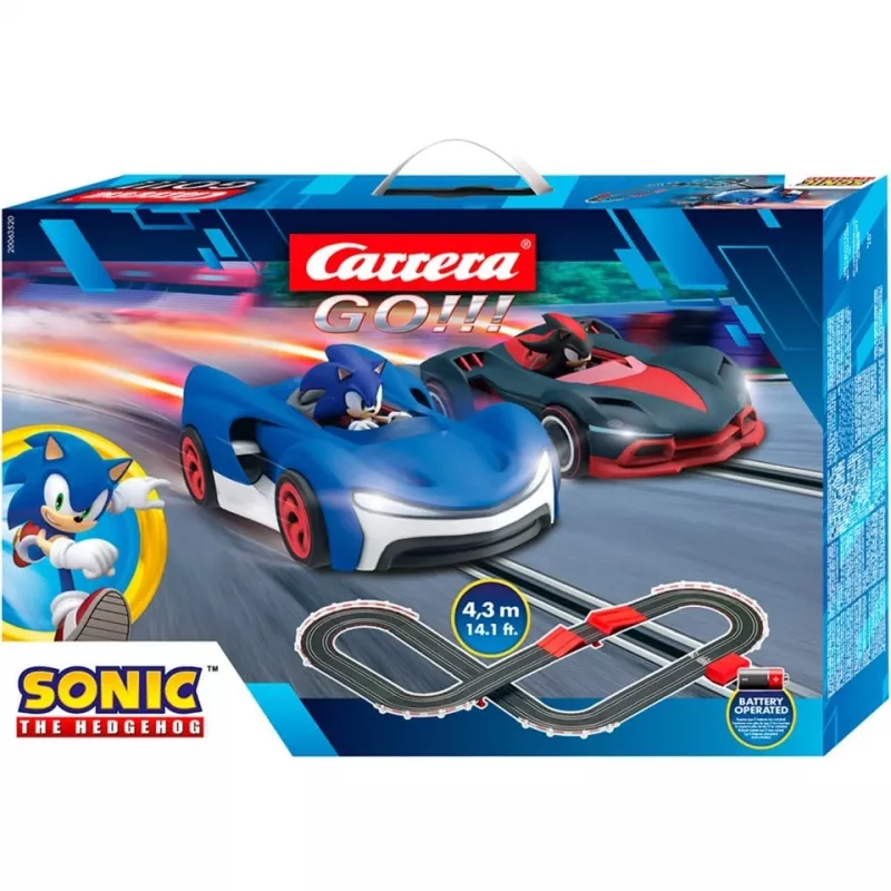 CARRERA GO Sonic track 4,3m+hill 20063520