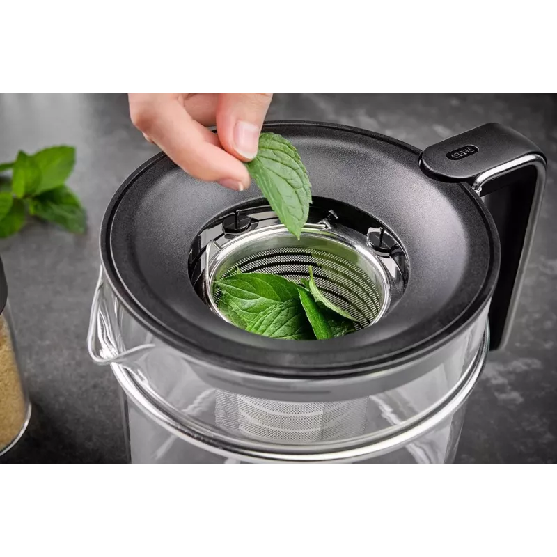 GEFU T-PREP Tea Kettle with Warmer 1.5 ltr