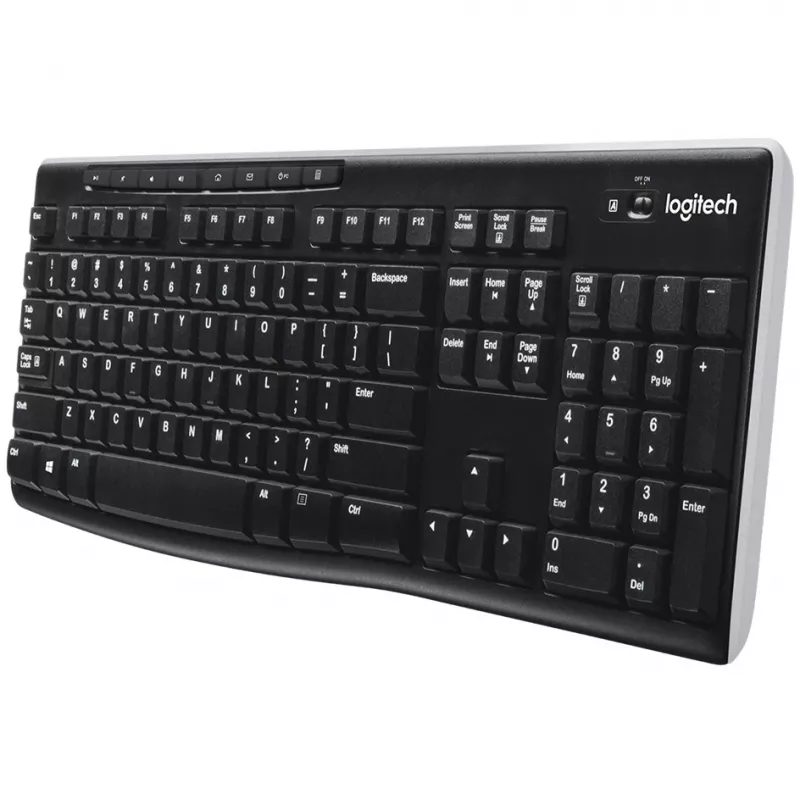 Logitech Wireless Keyboard K270 - Keyboard - Wireless