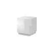 Cama bedside table REJA white gloss/white gloss