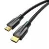 HDMI cable Vention AANBJ HDMI 2.1 48 Gbit/s 5 m, HDMI Type A male–male, Black