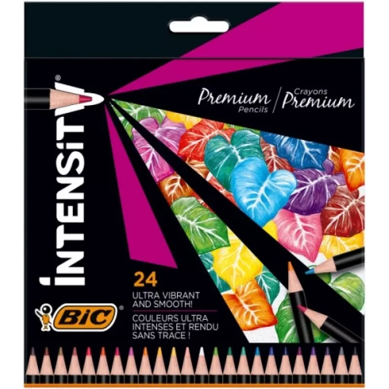 BIC Coloring pencils Intensity 24 colours 967823