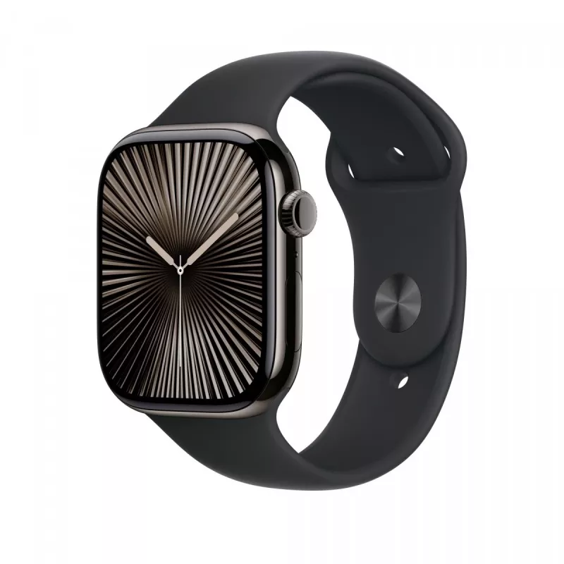 Apple Bracelet for Smartwatch 46mm Size SM Black (MXM23ZMA)