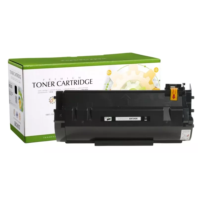 Compatible Static-Control Lexmark 502X Black, 10000 p. (50F2X00)