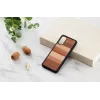 Phone case man and wood Galaxy S20 black — protective back cover for Samsung Galaxy S20