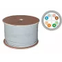 Network Cable Q-LANTEC KIF6PVC305Q Cat.6A F/UTP 305m Grey, 23 AWG stranded, PVC jacket, 250 MHz