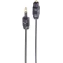 shiverpeaks ®-BASIC-S--Fibre Optic Cable 2,2mm, Toslink-Plug to 3,5mm Opti-Plug, 2,0m (BS69012-2.0)