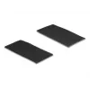 Cable holder DeLOCK 19105 Hook-and-loop pad self-adhesive 100x50mm black set of 10