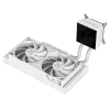 Gamemax CPU Liquid Cooler | GLACIER 240 LCD WH | Intel, AMD