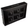 RAIJINTEK Pelias black fan accessory pack — 6 pieces