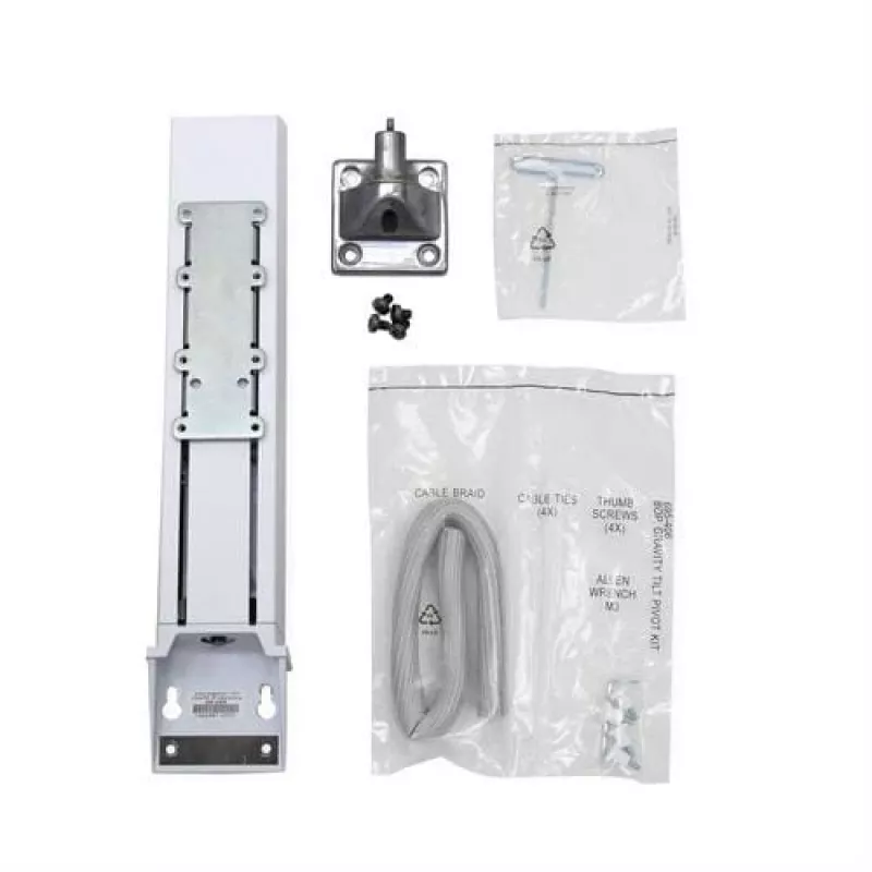 Monitor Mount Ergotron 98-029 68.6 cm (27 inch) Metallic White Desk