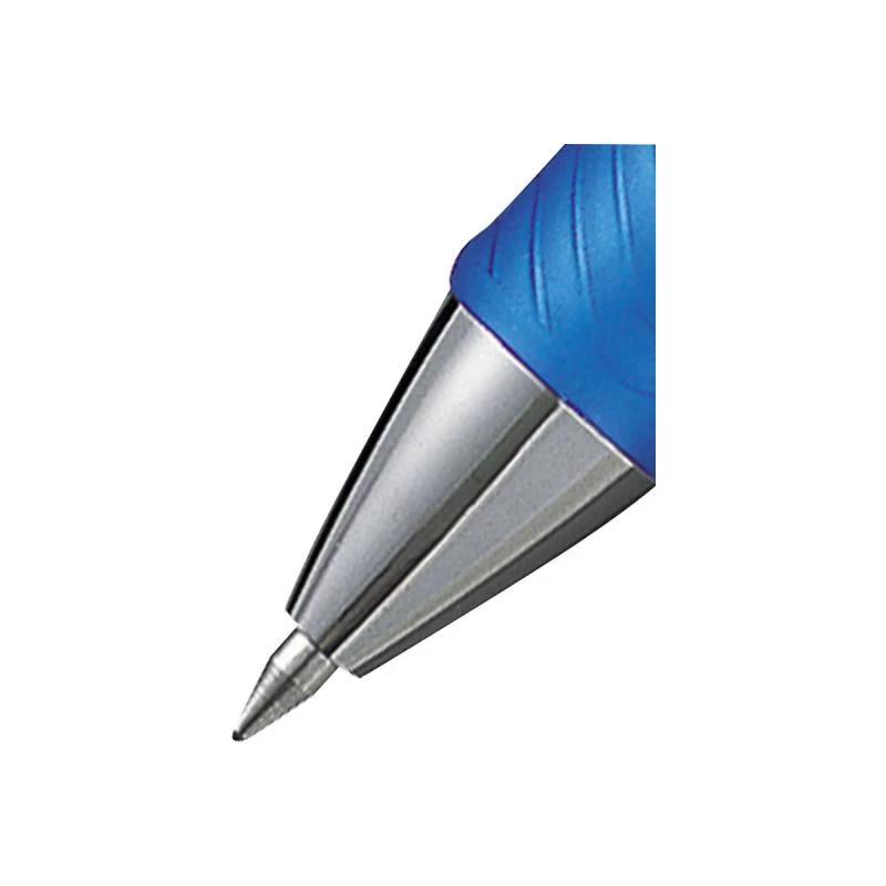Retractable clip-on gel pen PENTEL EnerGel XM, blue ink, pack of 12