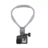 Neck strap with mount for sports cameras Telesin TE-HNB-001 — adjustable length, quick-release mount