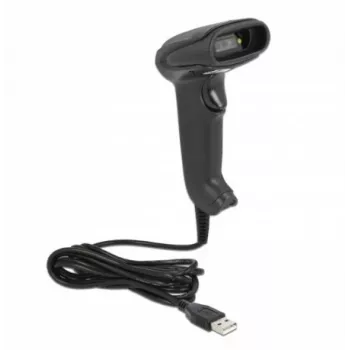 Handheld Barcode Scanner DeLOCK USB 1D 2D German Version