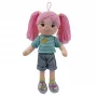 Soft rag doll TULILO Kaja, 35 cm, fabric body, stitched features