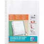 ELBA Expanding Punched Pocket, A4, PP, 0.2mm Crystal Clear, Open Top, with Large Closure Flap (M670619)