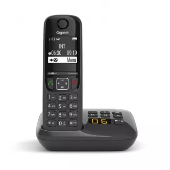 Gigaset AS690A Analog/DECT telephone Caller ID Black