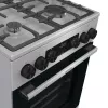 Gorenje GKS5C71XF Freestanding cooker with oven Silver