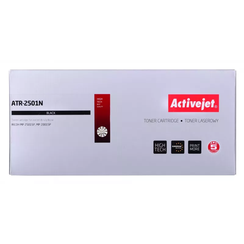 Activejet ATR-2501N Toner (replacement for Ricoh 841769, 841991, 842009; Supreme; 9000 pages; black)