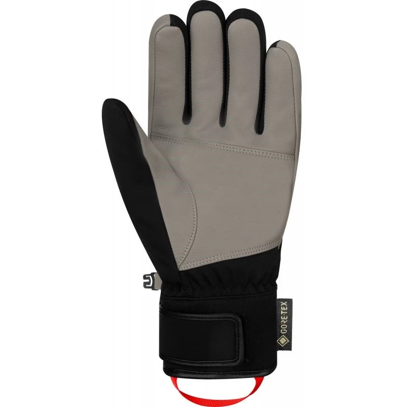 REUSCH JUPITER GORE-TEX GLOVES SIZE 8.5 RED AND GREY