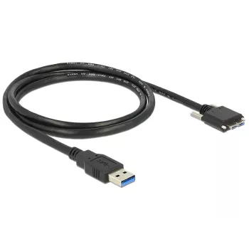 USB Cable DeLOCK 1m USB 3.0 USB 3.2 Gen 1 Micro-USB B Black