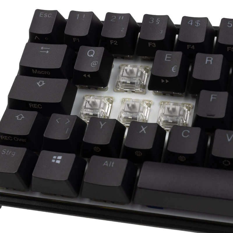 Ducky Mecha Pro SF keyboard Gaming USB German Black