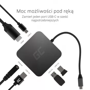 Laptop Dock Green Cell AK61