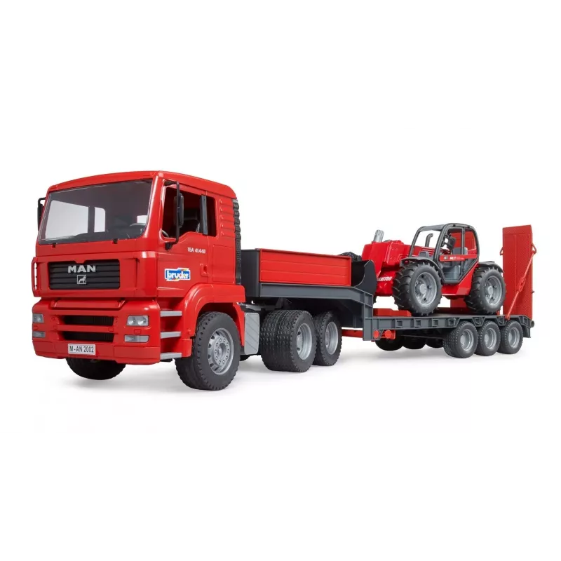 Vehicle set BRUDER MAN TGA Loader truck with Manitou Loader