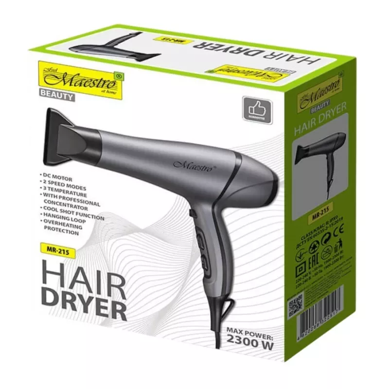 Hair dryer Maestro MR-215 2300W