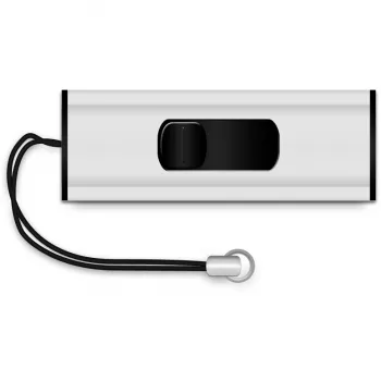 MediaRange SuperSpeed - USB Flash Drive - 8GB - USB3.0 - Black/Silver (MR914)