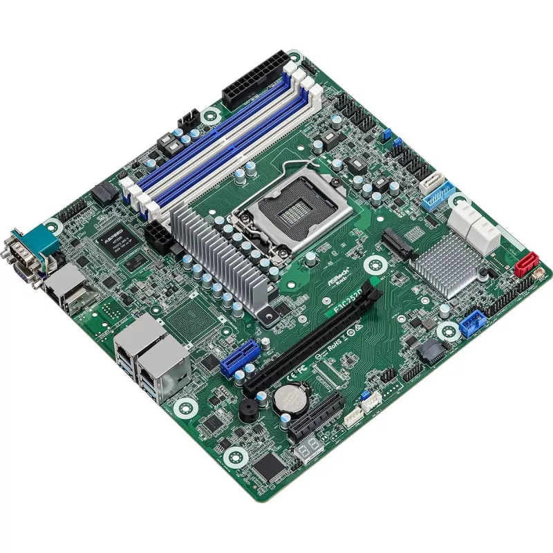 Motherboard ASRock E3C252D4U Intel C252 micro ATX LGA 1200, 4x DDR4 DIMM, max 32 GB, M.2, SATA, RAID5, Intel I210