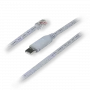 Cable gender changer TELTONIKA PR2UR18M — RJ-45 to USB 2.0 Type-A, 1.8 m, grey