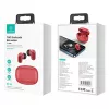 Wireless TWS Earbuds usams BH series BHUBH03 Bluetooth 5.1, red — in-ear, charging case
