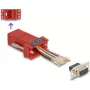 DeLOCK D-Sub 9 pin female to RJ45 female Assembly Kit red VGA RJ-45