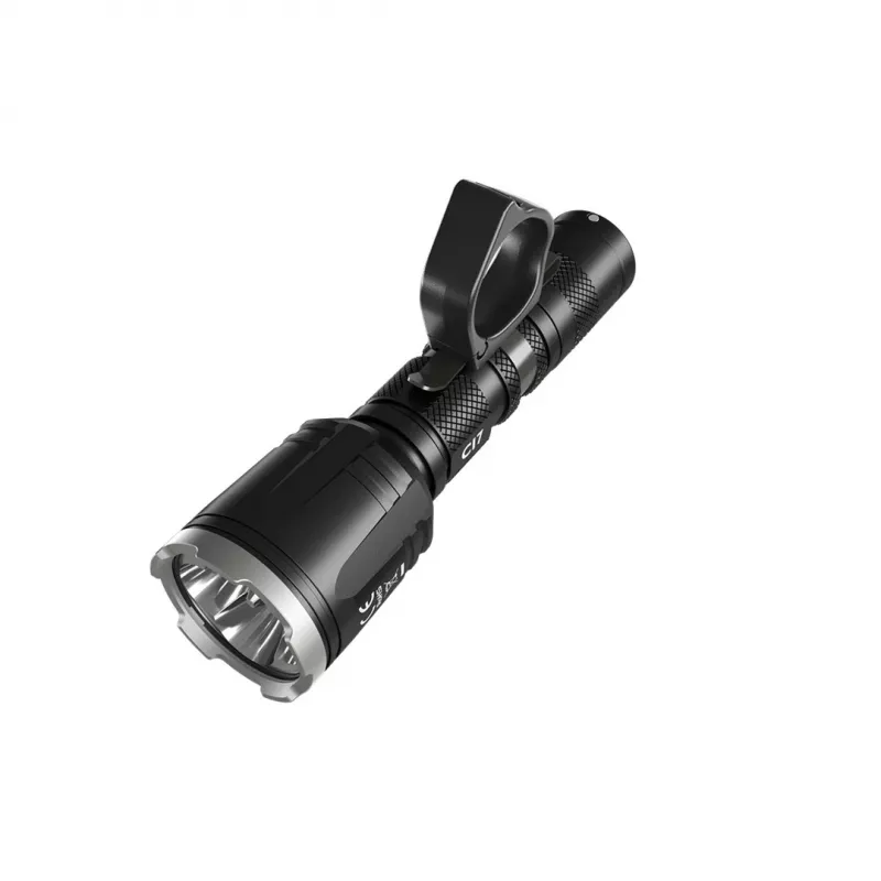 Hand flashlight Nitecore CI7 — 4 LEDs, 2500 lumens, 130 h runtime, 148.2 mm, 158 g, black