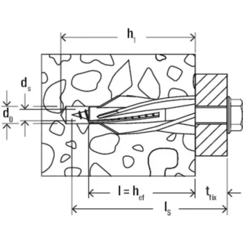 Expansion anchor Fischer 50493
