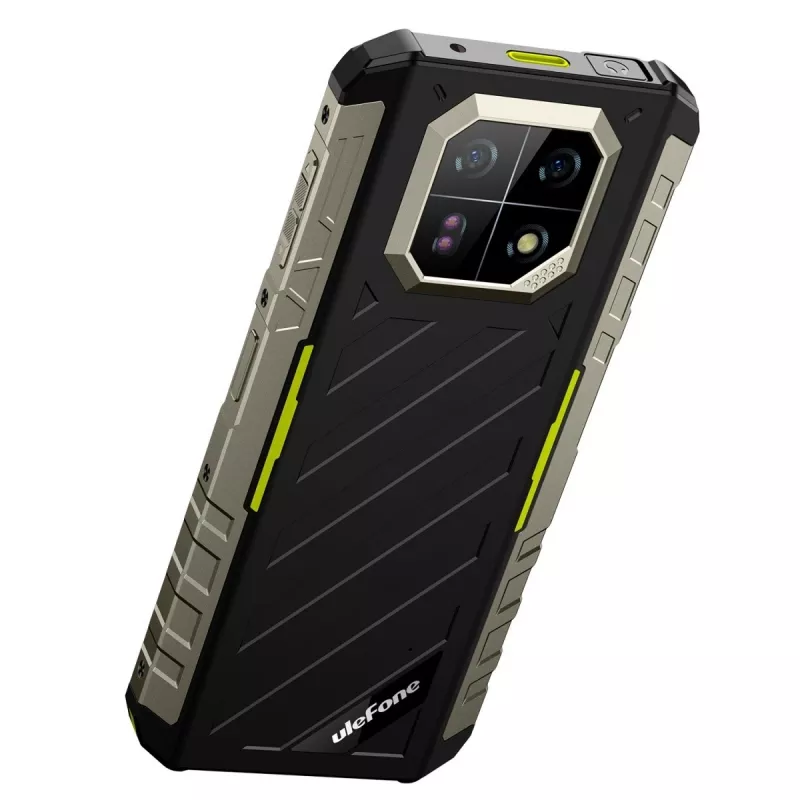 Rugged Smartphone UleFone Armor 22 4G, 9GB RAM, 128GB Storage, IP69K, Green